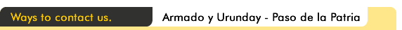 Solar del Paso - Contacto